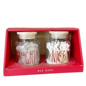 NEW Rae Dunn NAUGHTY & NICE Boxed Set 🎄🎅🏻🎄